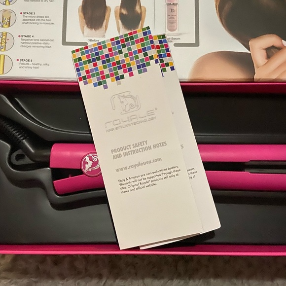 👑 ROYALE Platinum Ceramic Straightener - Picture 4 of 9